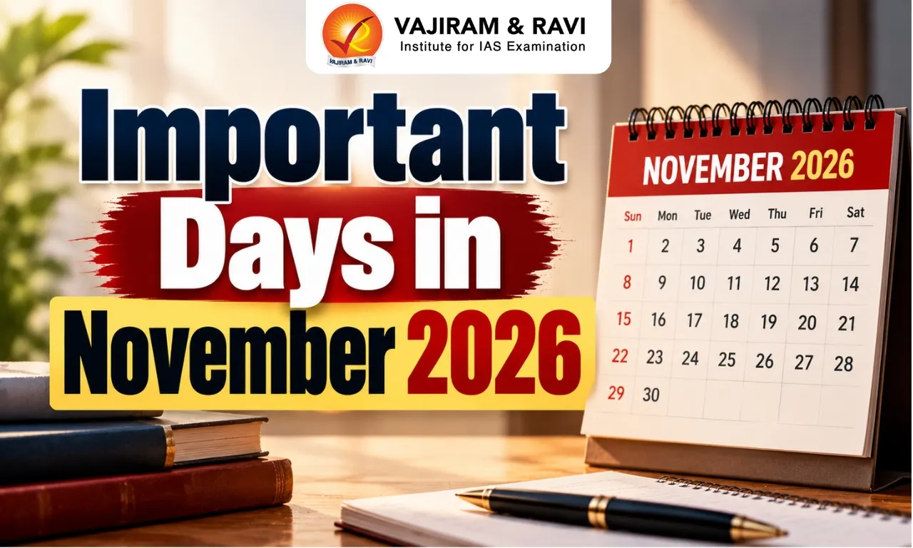 Important Days in November 2026
