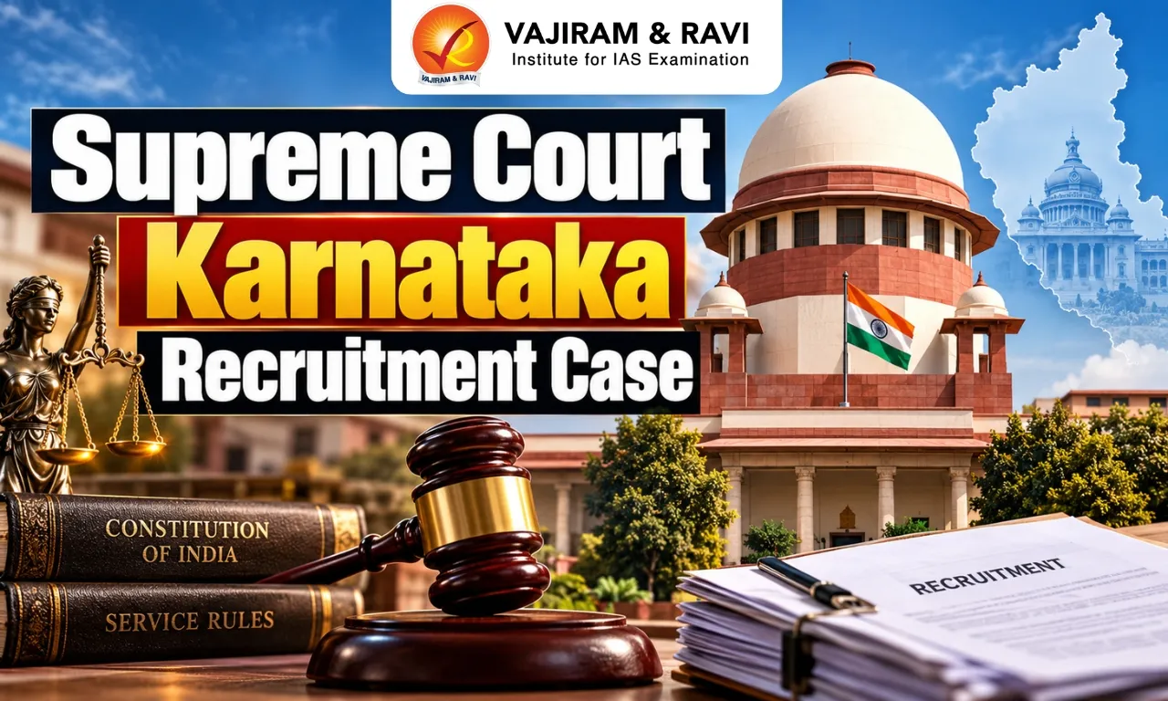 Supreme Court Karnataka Recruitment Case
